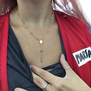 10 karat solid gold rosary